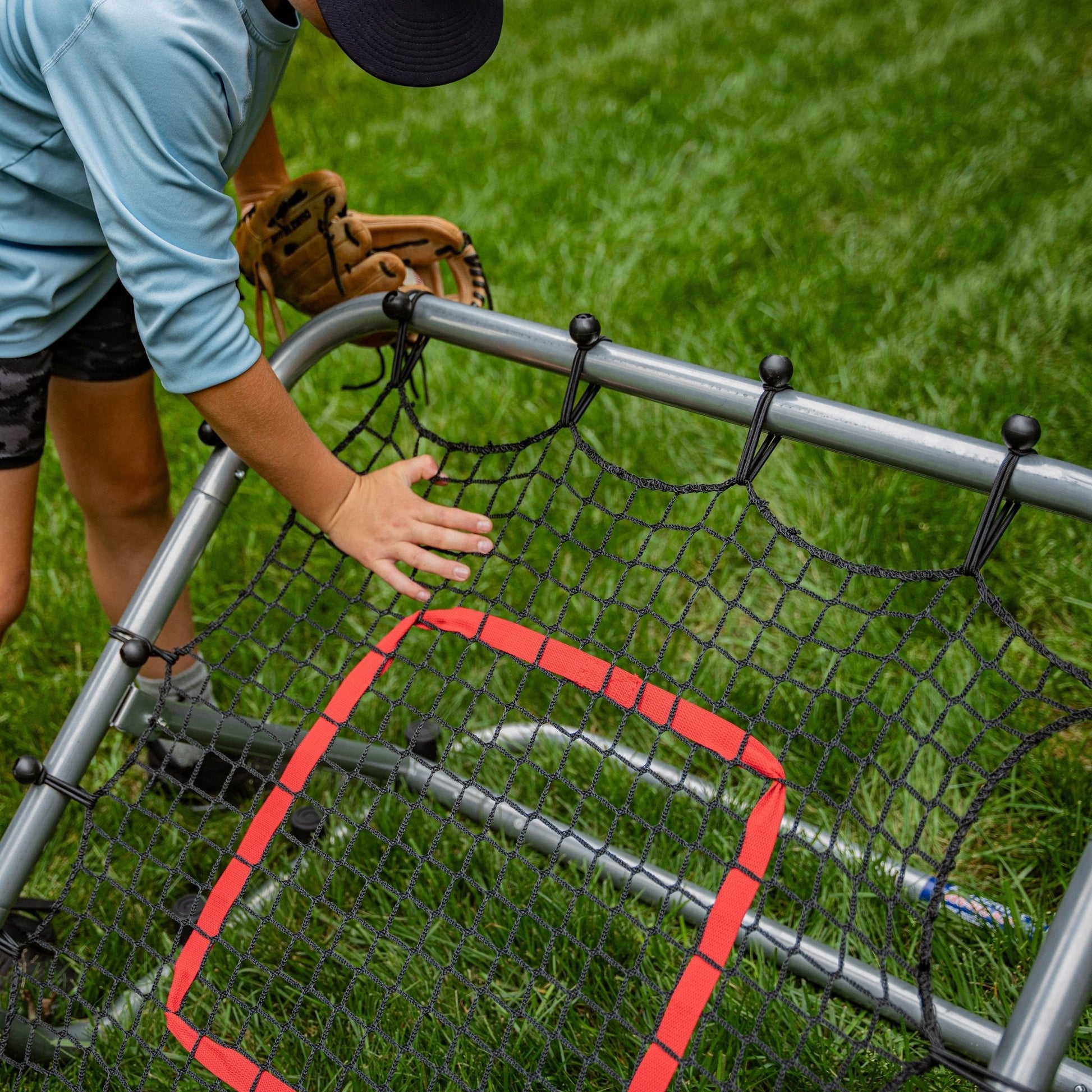 Black Friday Bundle #2 - Pro Portable Rebounder 3' x 3' + Valle Glove + Smushballs - Maximum Velocity Sports