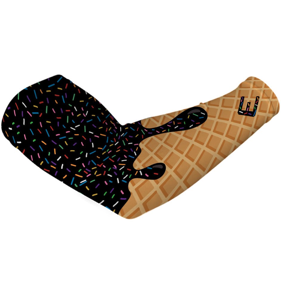 Black Ice Cream Arm Sleeve - Maximum Velocity Sports