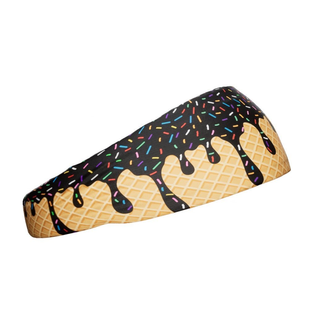 Black Ice Cream Headband - Maximum Velocity Sports
