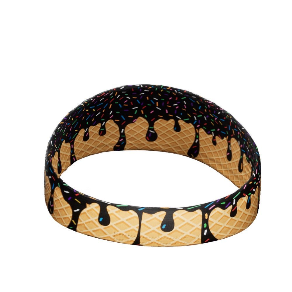 Black Ice Cream Headband - Maximum Velocity Sports