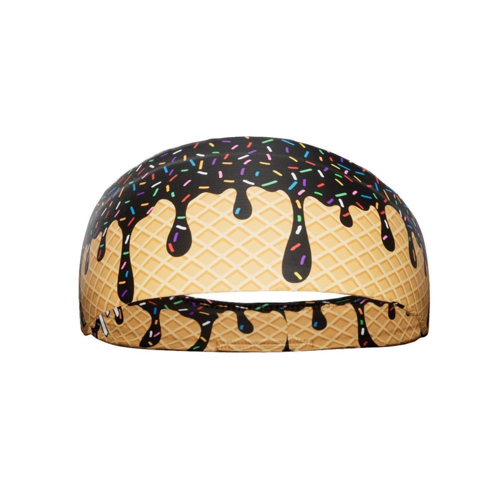 Black Ice Cream Headband - Maximum Velocity Sports