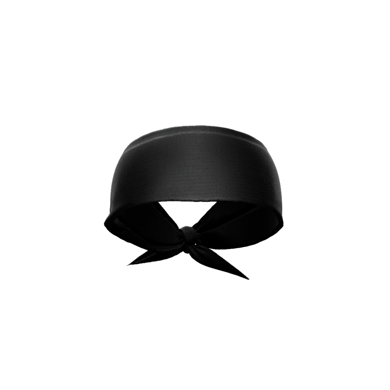 Black Tie Headband - Maximum Velocity Sports