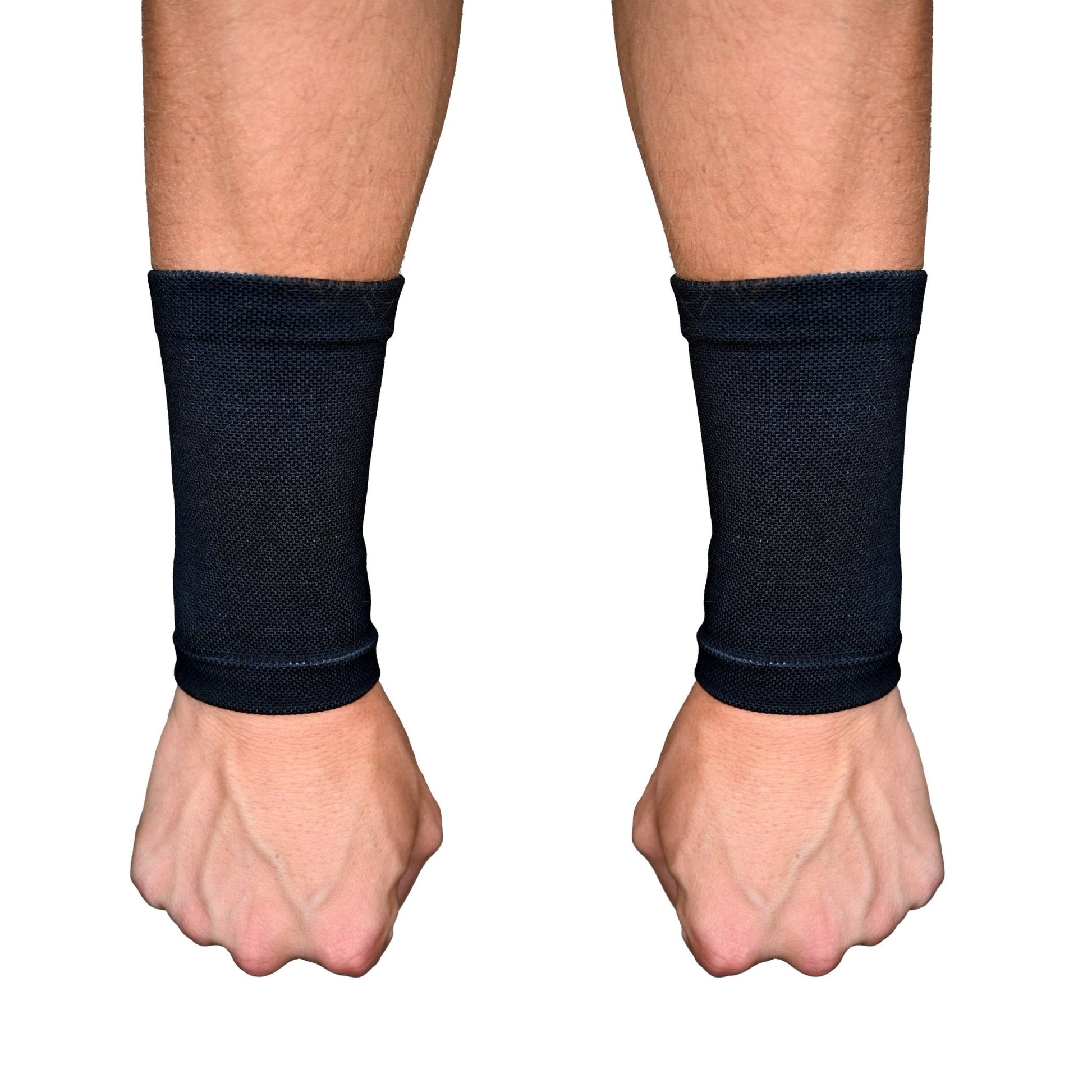 Black Wrist Support Sleeves - Maximum Velocity Sports