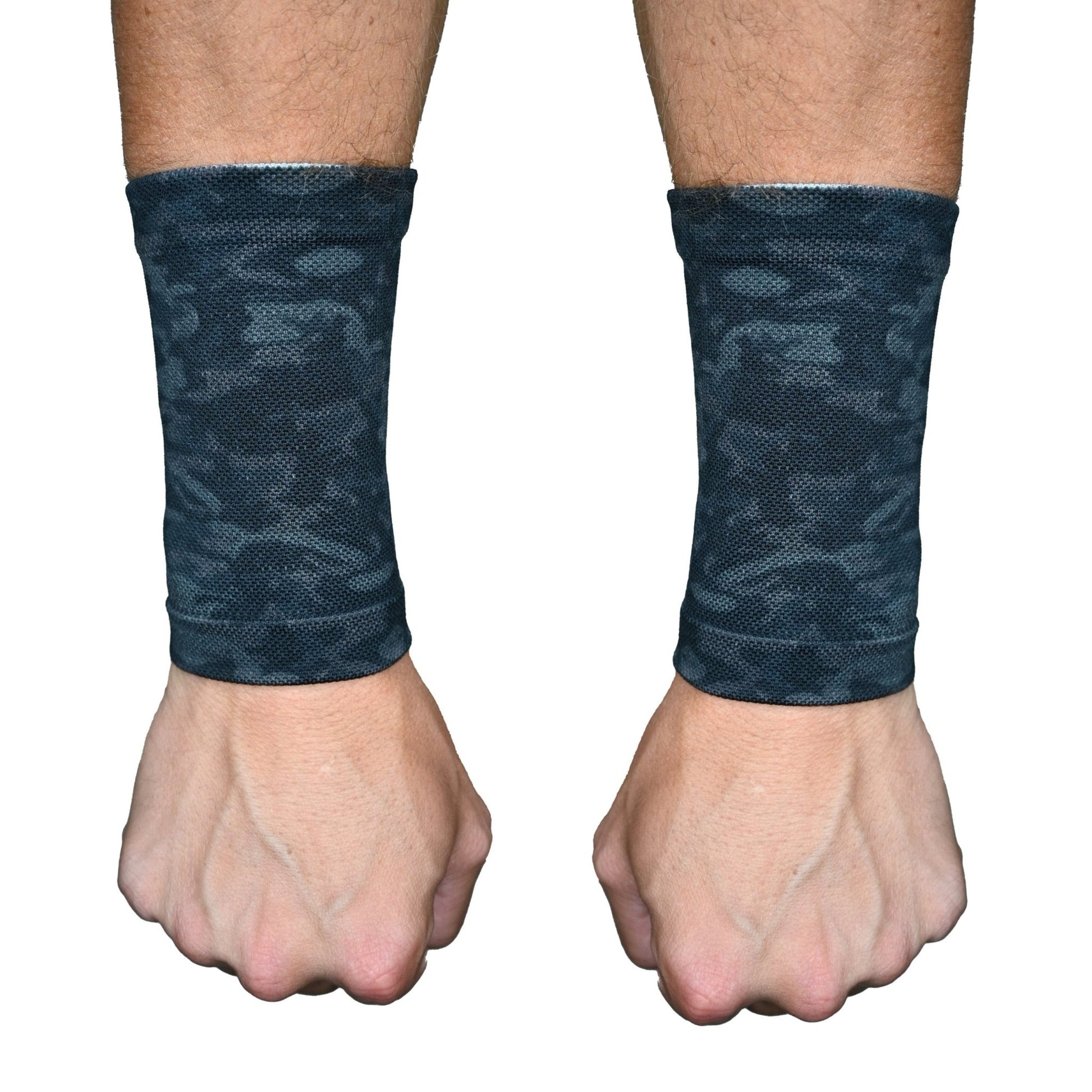 Blackout Camo Wrist Support Sleeves - Maximum Velocity Sports