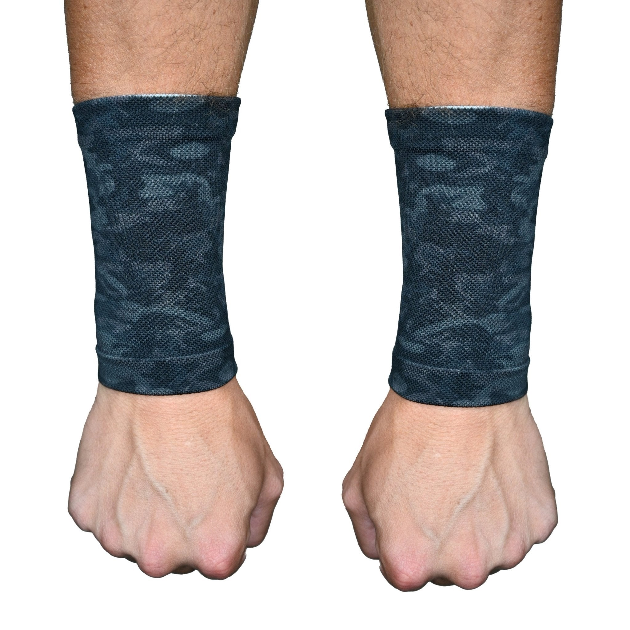Blackout Camo Wrist Support Sleeves - Maximum Velocity Sports