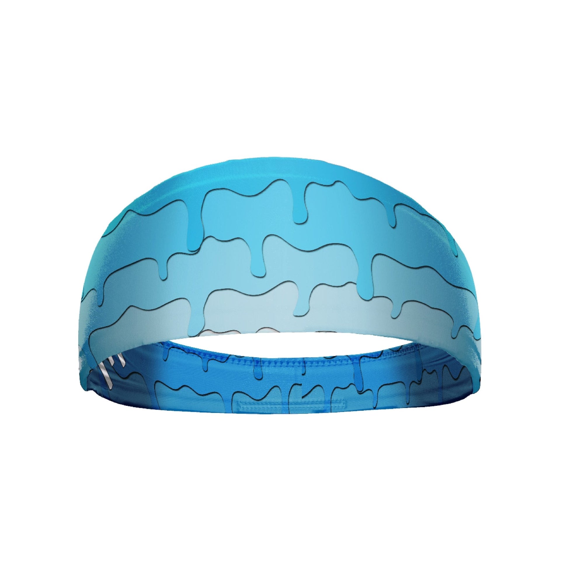 Blue Drippy Headband - Maximum Velocity Sports