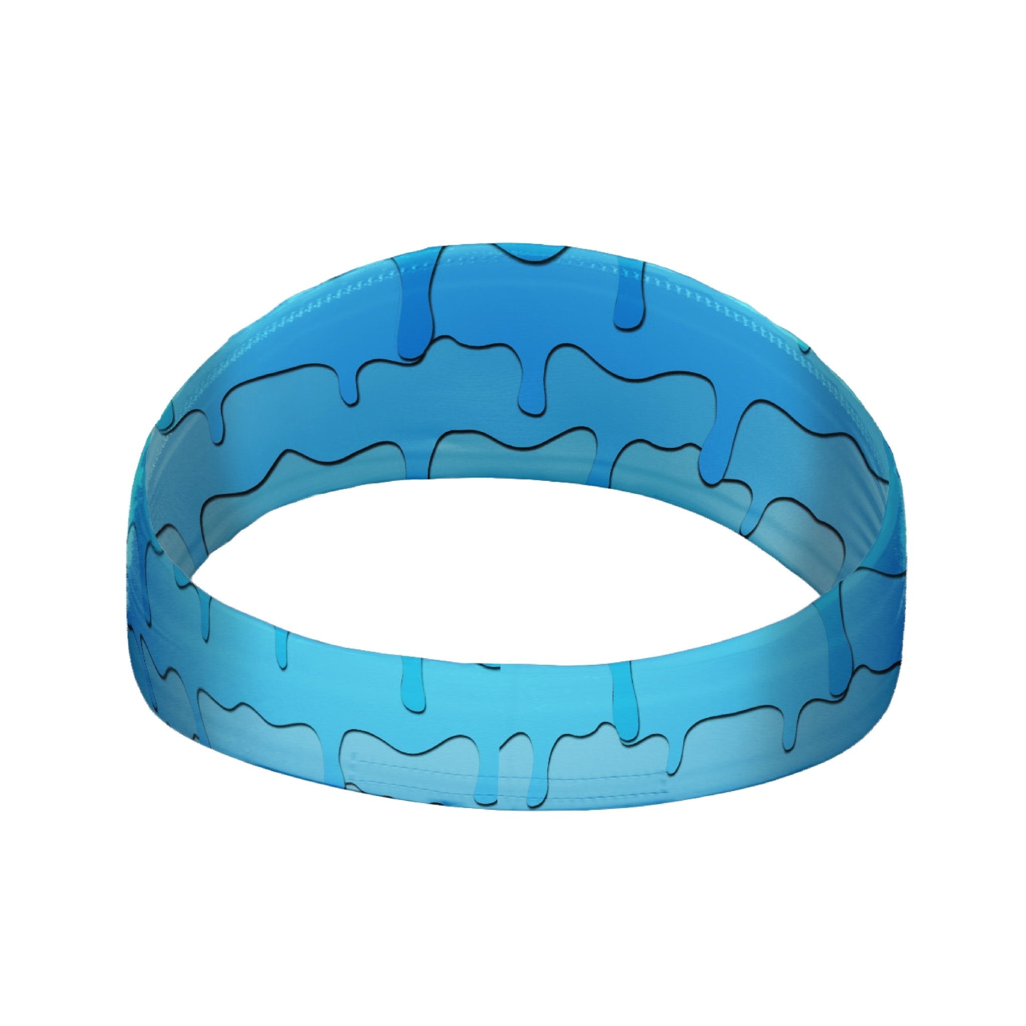 Blue Drippy Headband - Maximum Velocity Sports