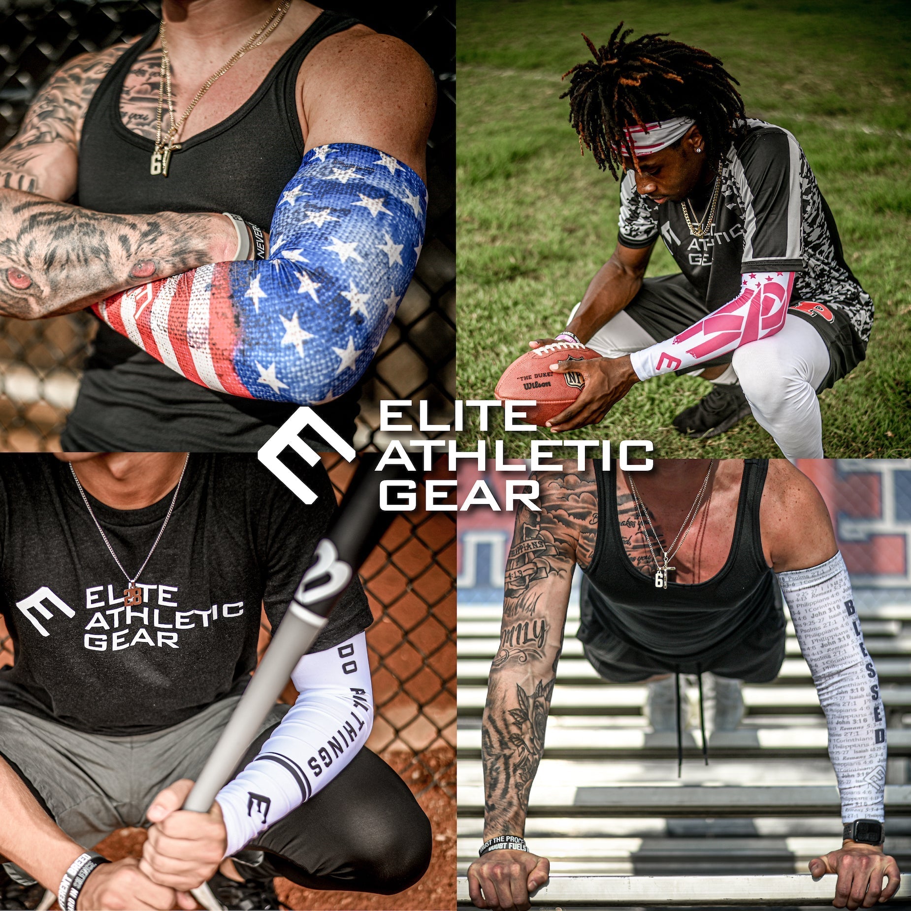 Blue Faded Arm Sleeve - Maximum Velocity Sports