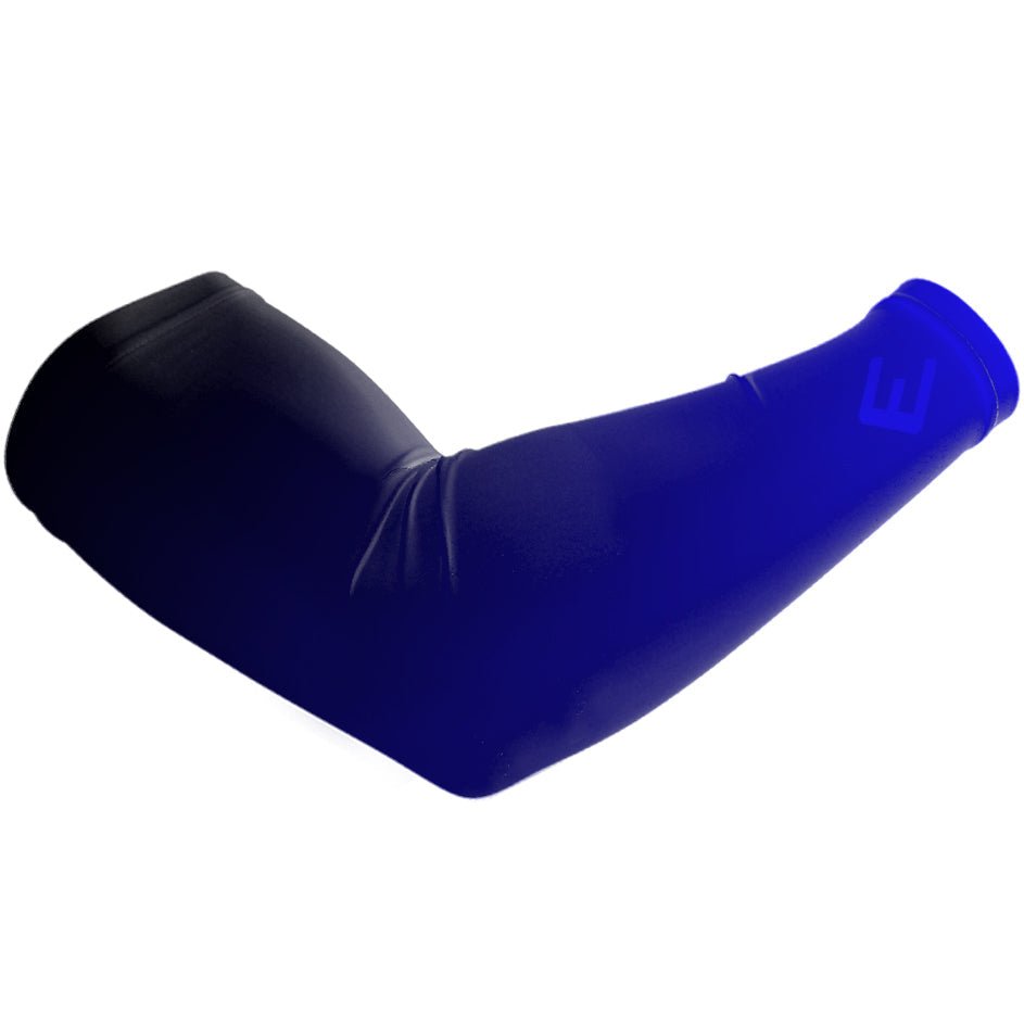 Blue Faded Arm Sleeve - Maximum Velocity Sports