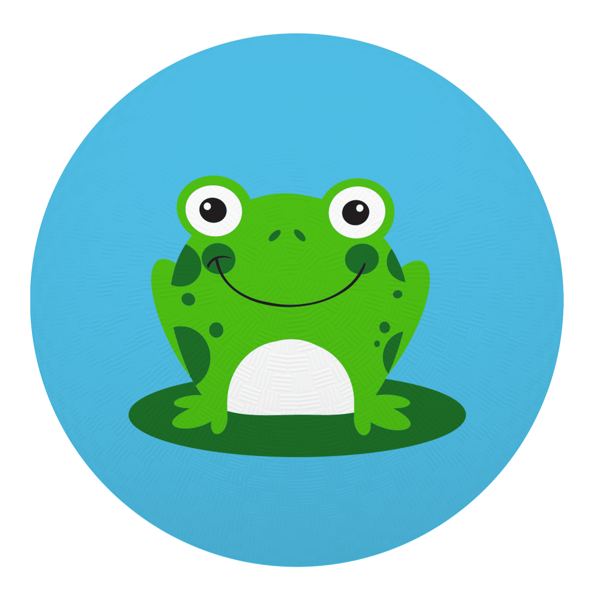 Blue Frog Playground Ball - Maximum Velocity Sports