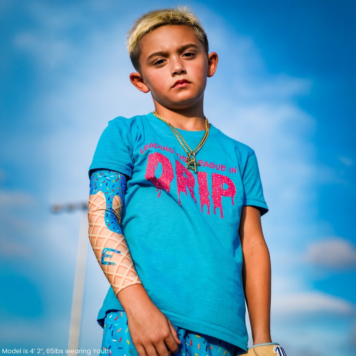 Blue Ice Cream Arm Sleeve - Maximum Velocity Sports