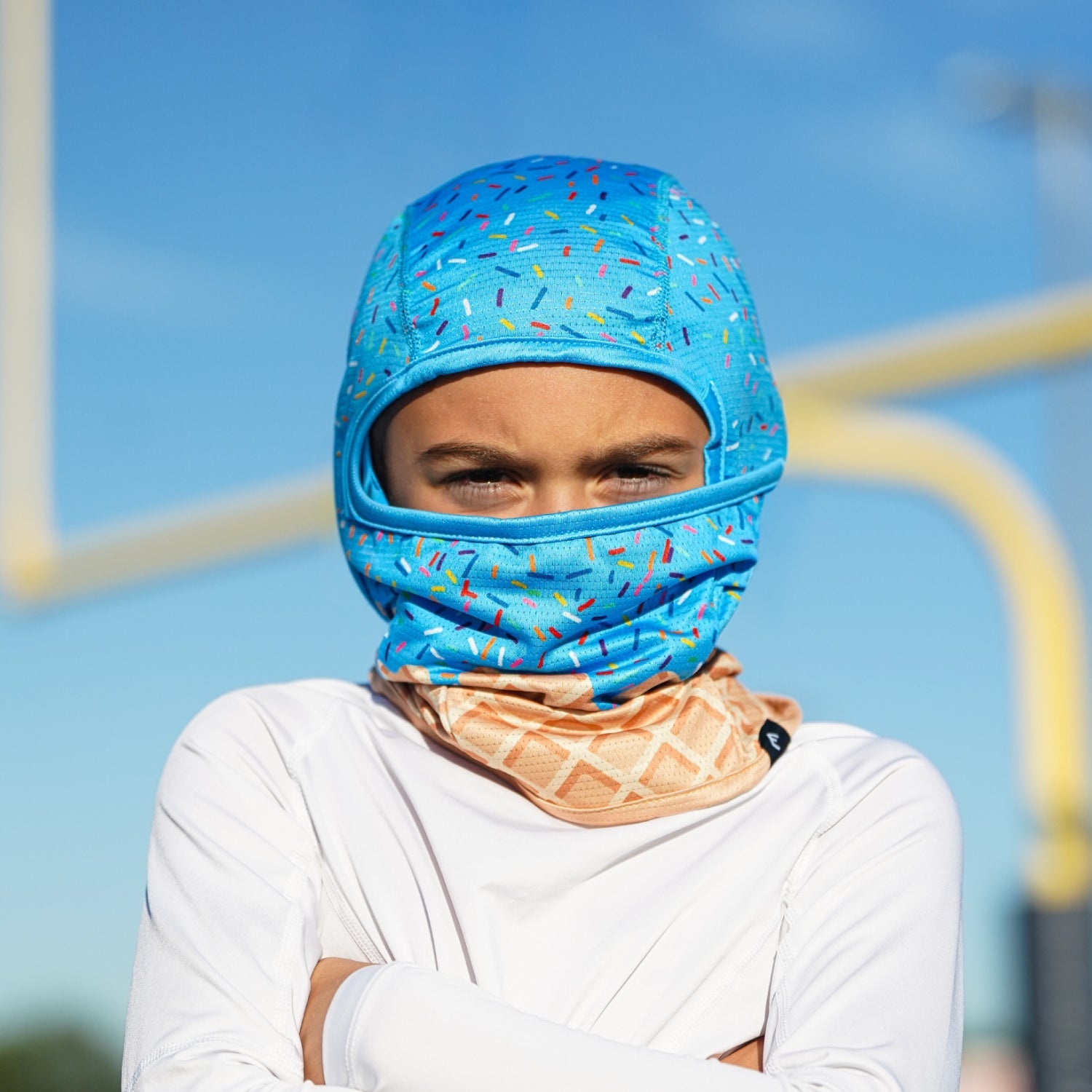Blue Ice Cream Balaclava Mask (Shiesty) - Maximum Velocity Sports