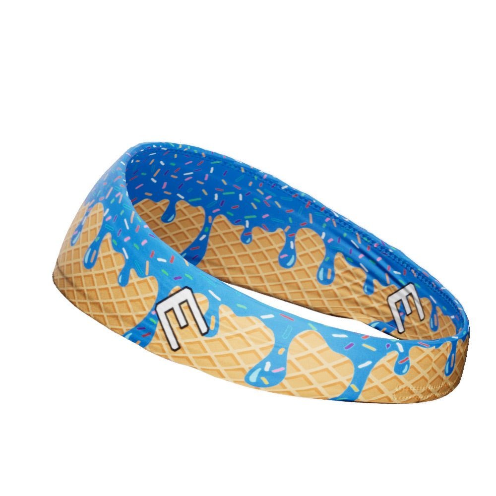 Blue Ice Cream Headband - Maximum Velocity Sports