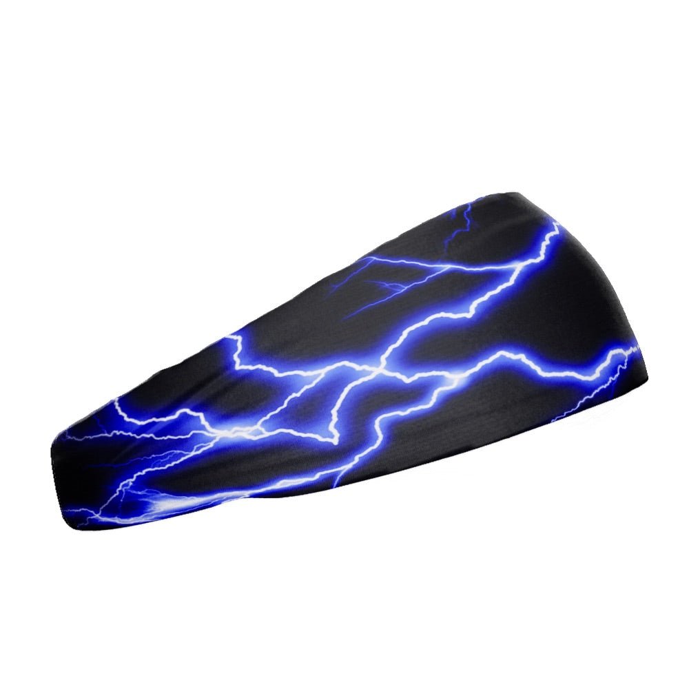 Blue Lightning Headband - Maximum Velocity Sports