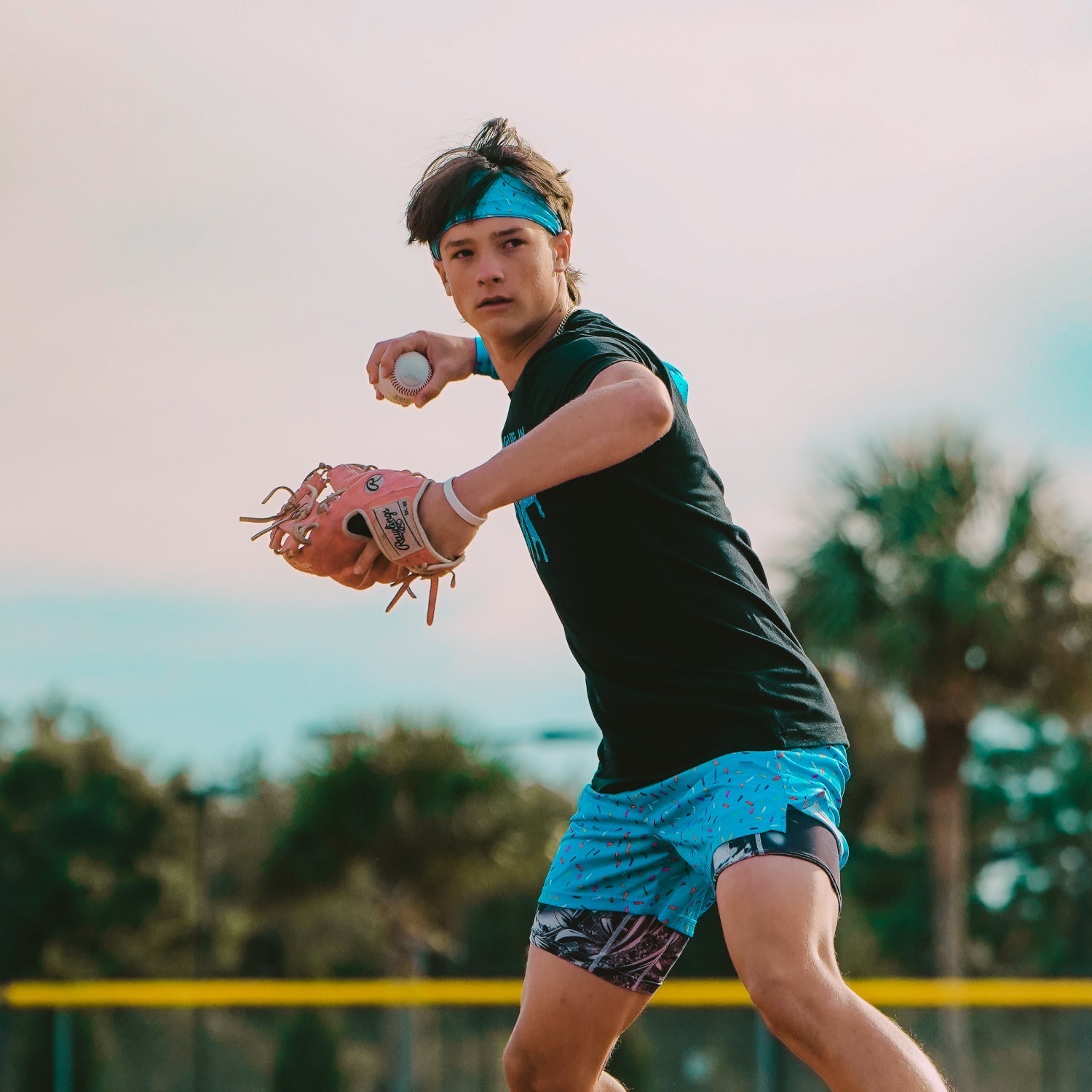 Blue Sprinkles Headband - Maximum Velocity Sports