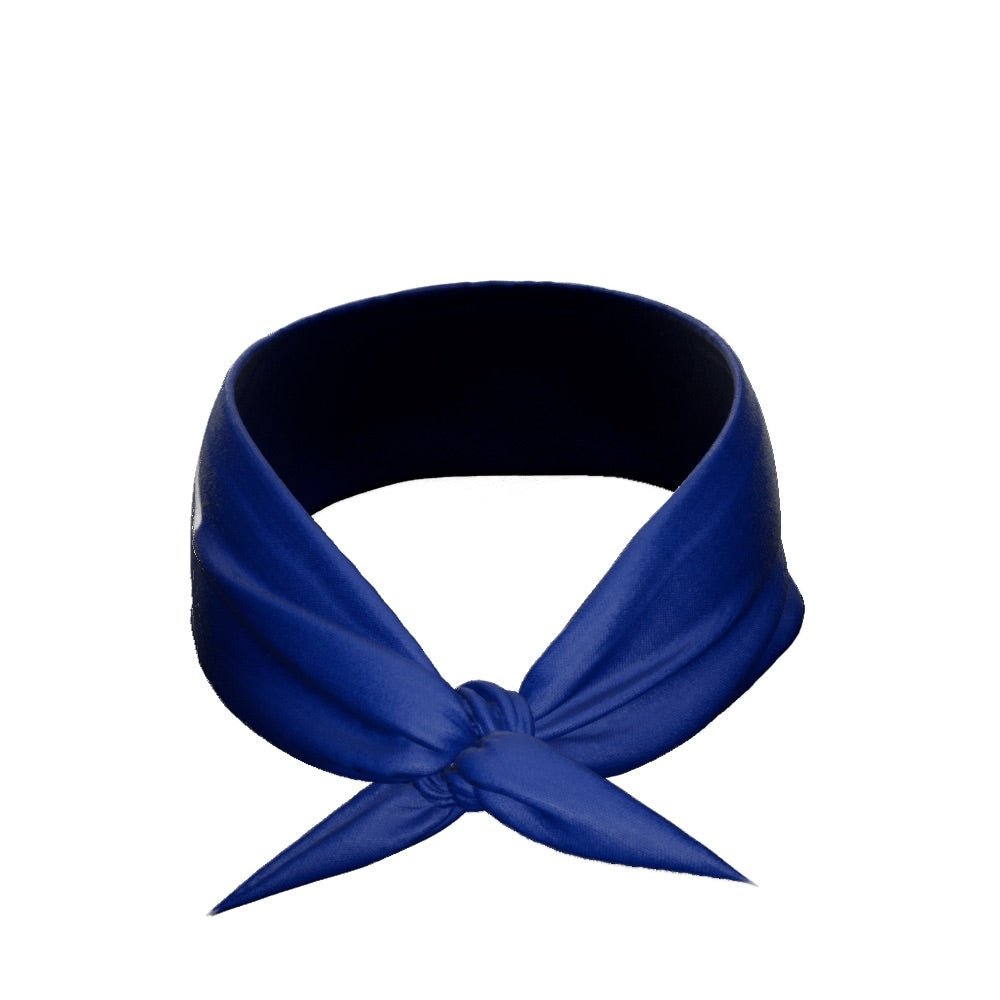 Blue Tie Headband - Maximum Velocity Sports