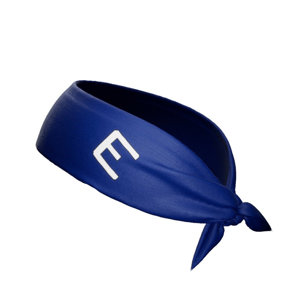 Blue Tie Headband - Maximum Velocity Sports