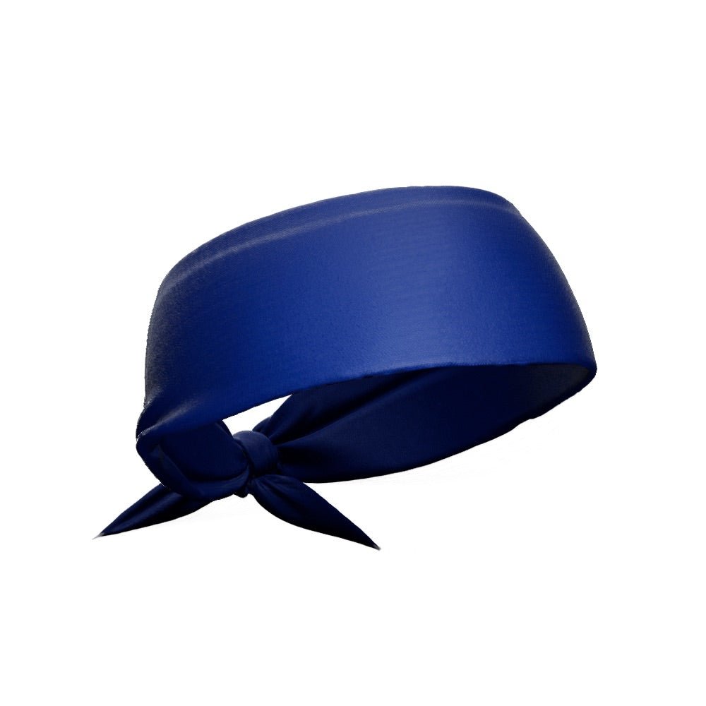 Blue Tie Headband - Maximum Velocity Sports