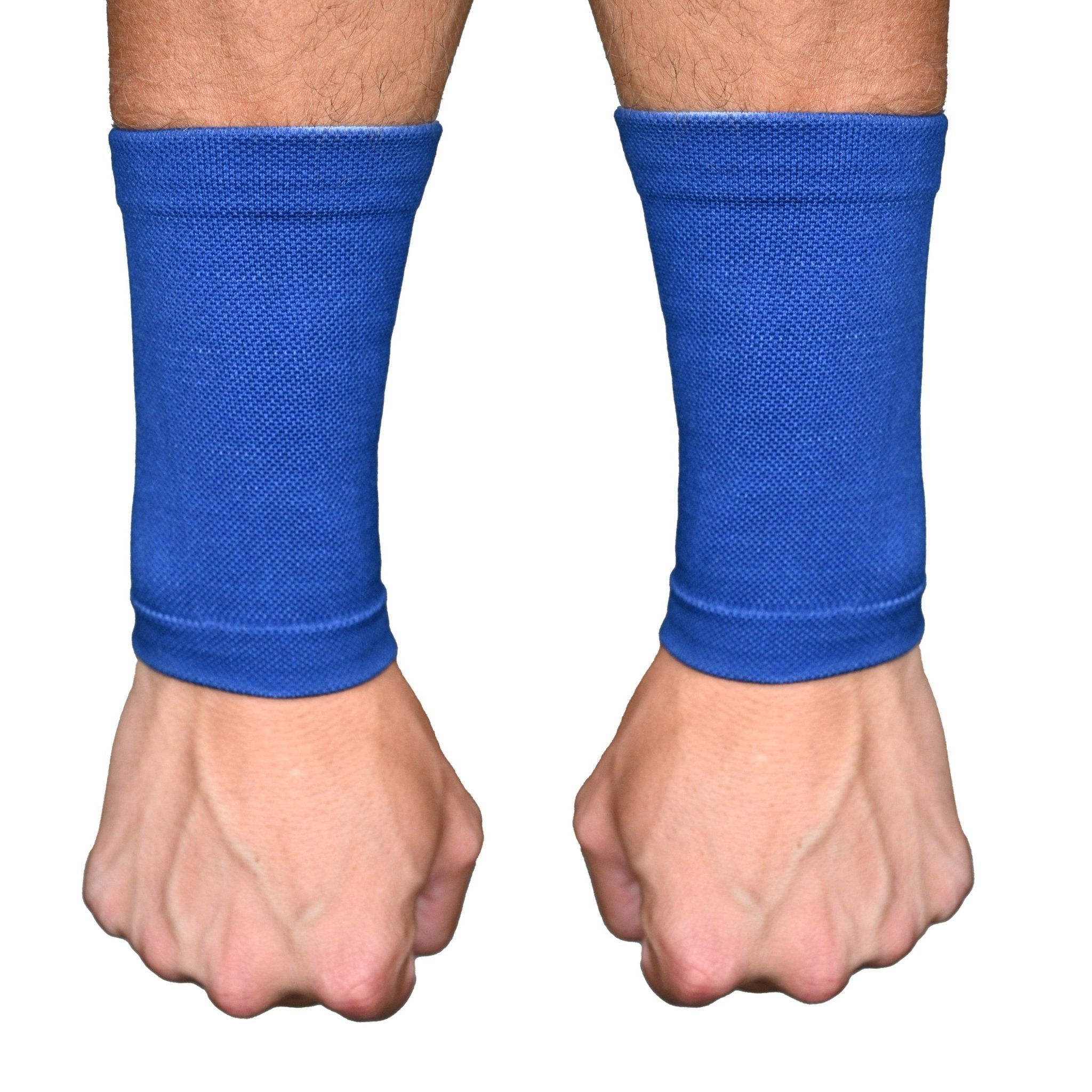Blue Wrist Support Sleeves - Maximum Velocity Sports
