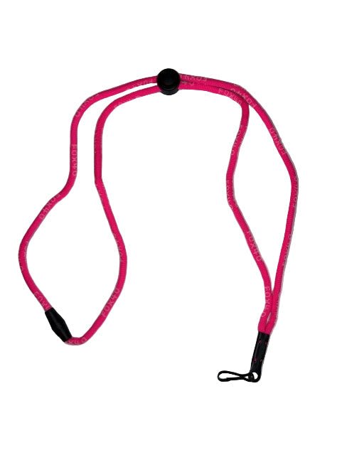 Break Away 18" Neck Whistle Lanyard - Pink - Maximum Velocity Sports