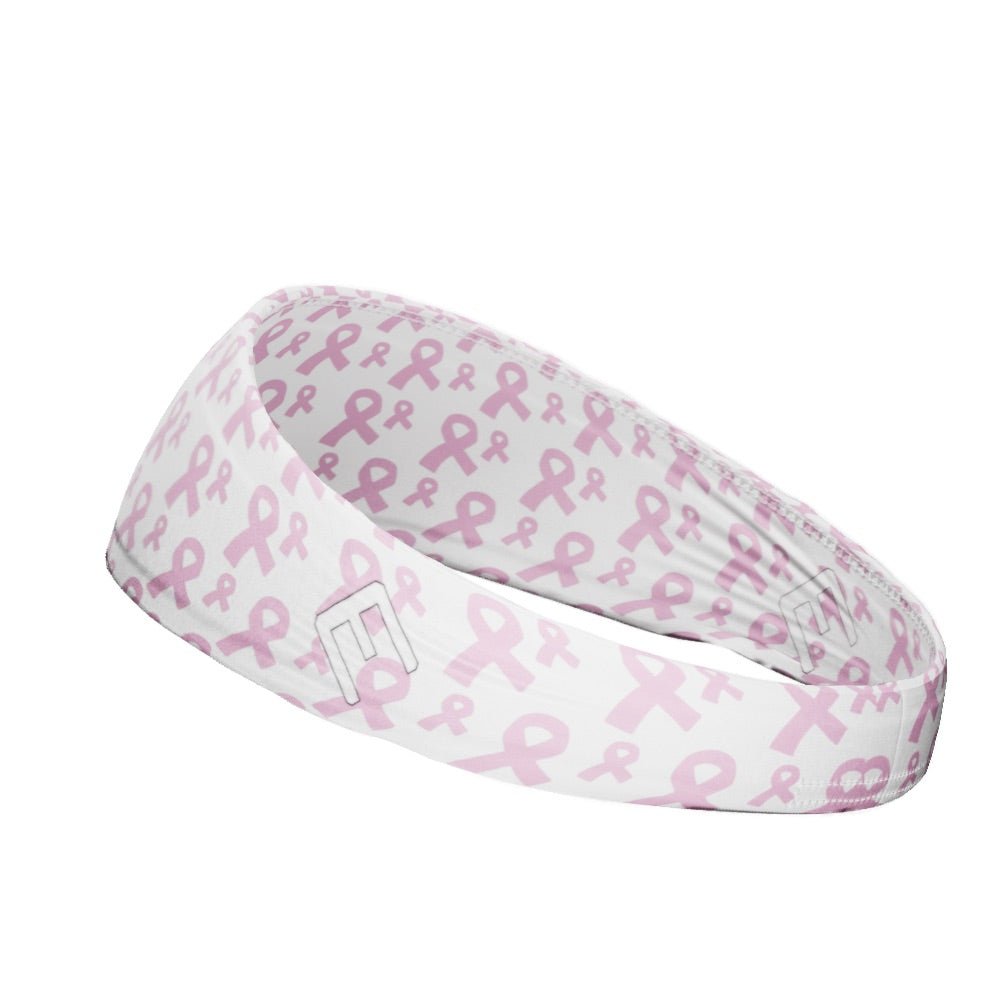 Breast Cancer Ribbons Headband - Maximum Velocity Sports