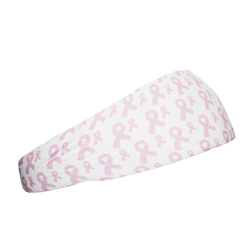 Breast Cancer Ribbons Headband - Maximum Velocity Sports