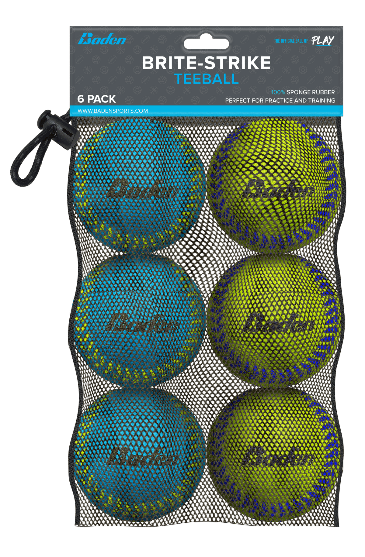 Brite Strike Baseball 6 Pack - Maximum Velocity Sports