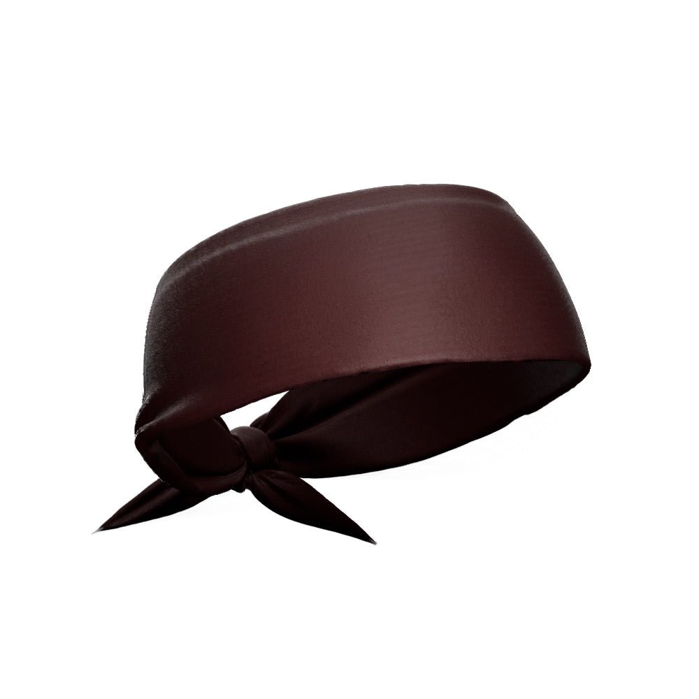 Brown Tie Headband - Maximum Velocity Sports