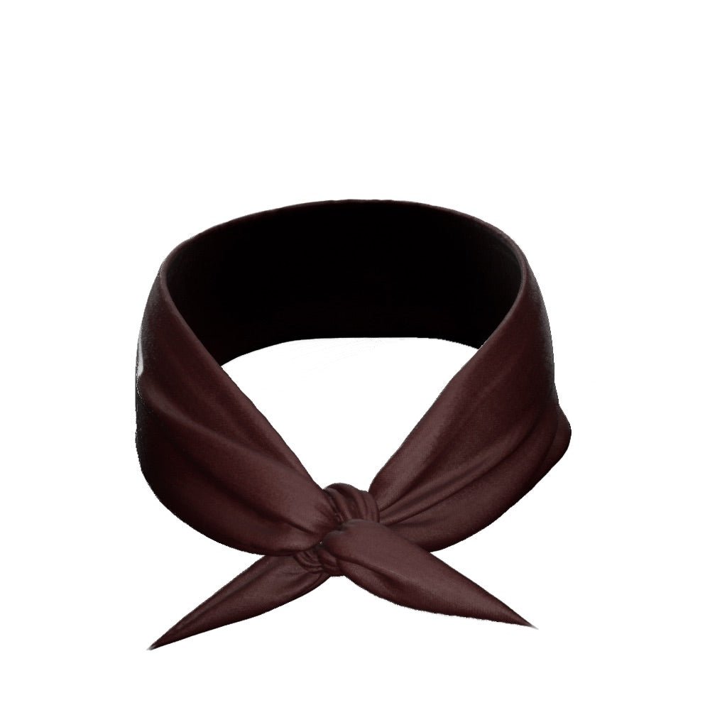 Brown Tie Headband - Maximum Velocity Sports