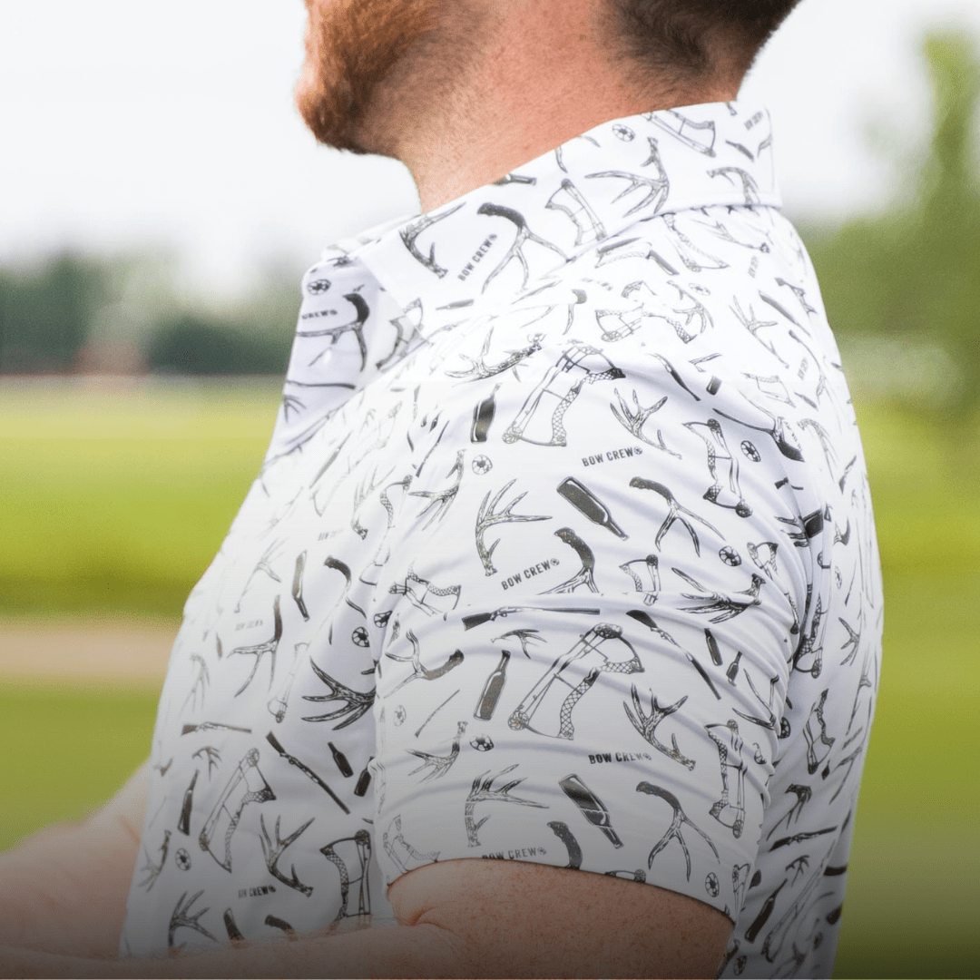 "Bucks & Bogeys" Golf Polo - Maximum Velocity Sports