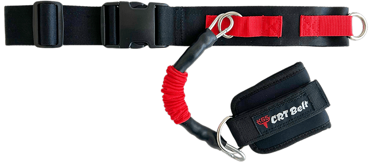 Catcher's Resistance Training (CRT) Belt + Catcher's Zone Mat Bundle - Maximum Velocity Sports