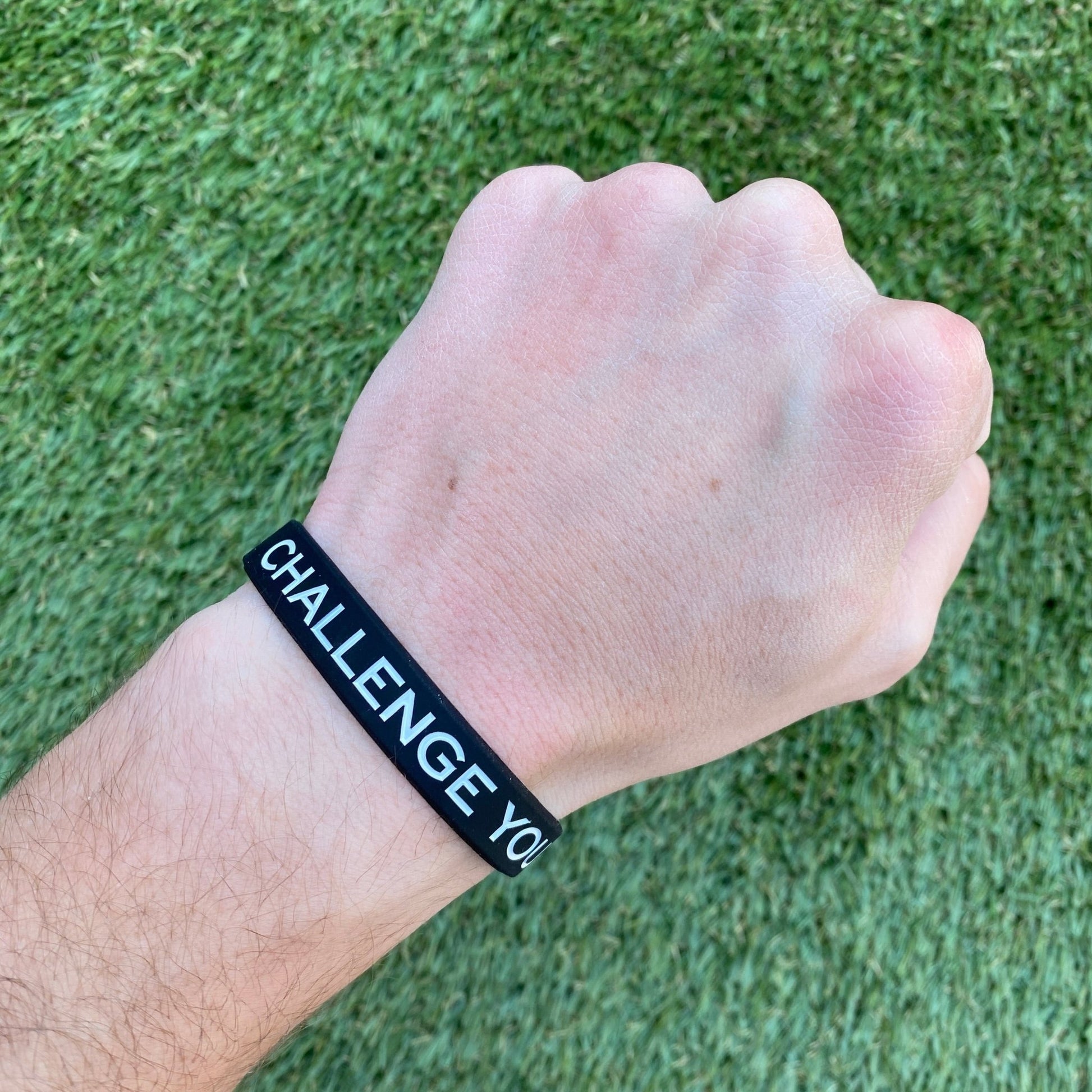 CHALLENGE YOUR LIMITS Wristband - Maximum Velocity Sports