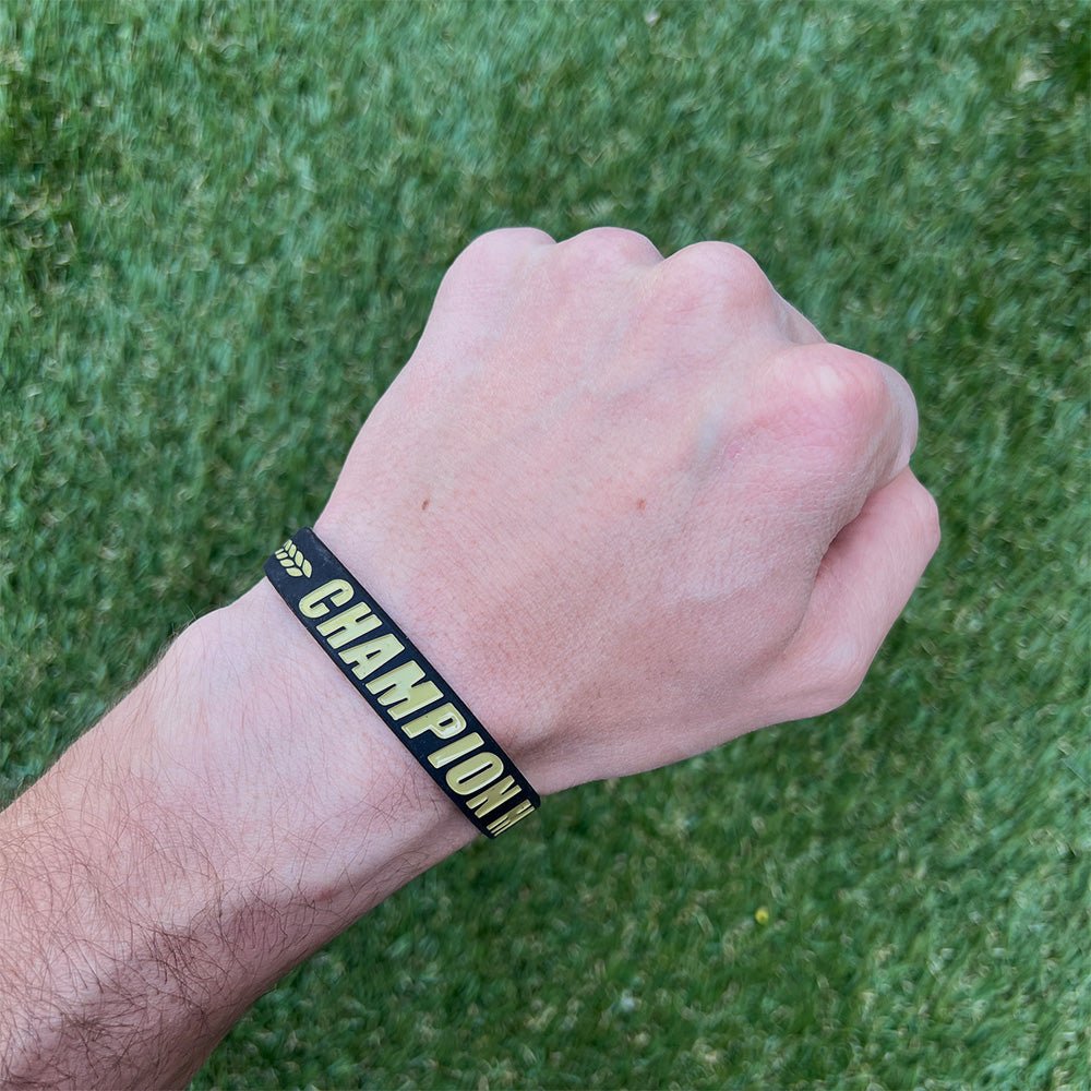 CHAMPION MENTALITY Wristband - Maximum Velocity Sports