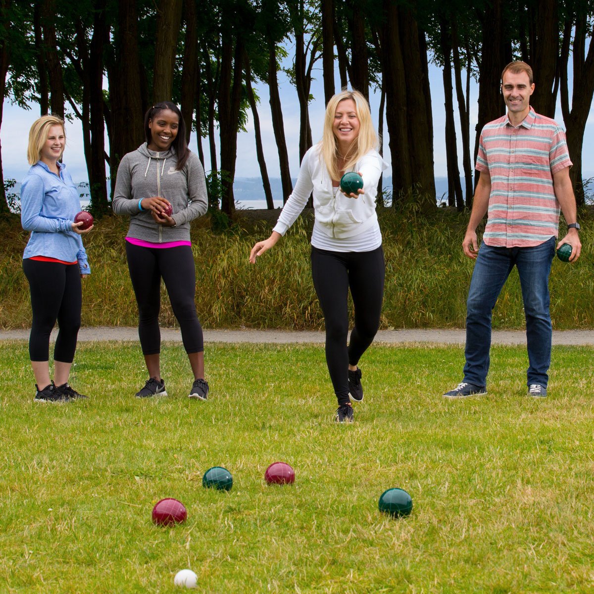Champions Bocce Ball Set 107mm - Maximum Velocity Sports