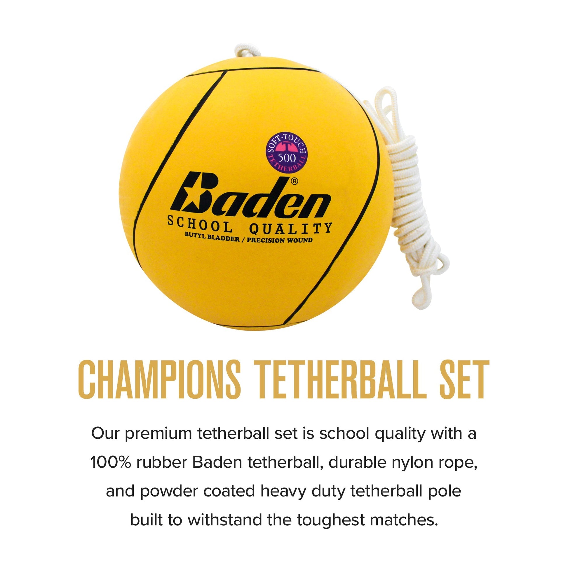 Champions Tetherball Set - Maximum Velocity Sports