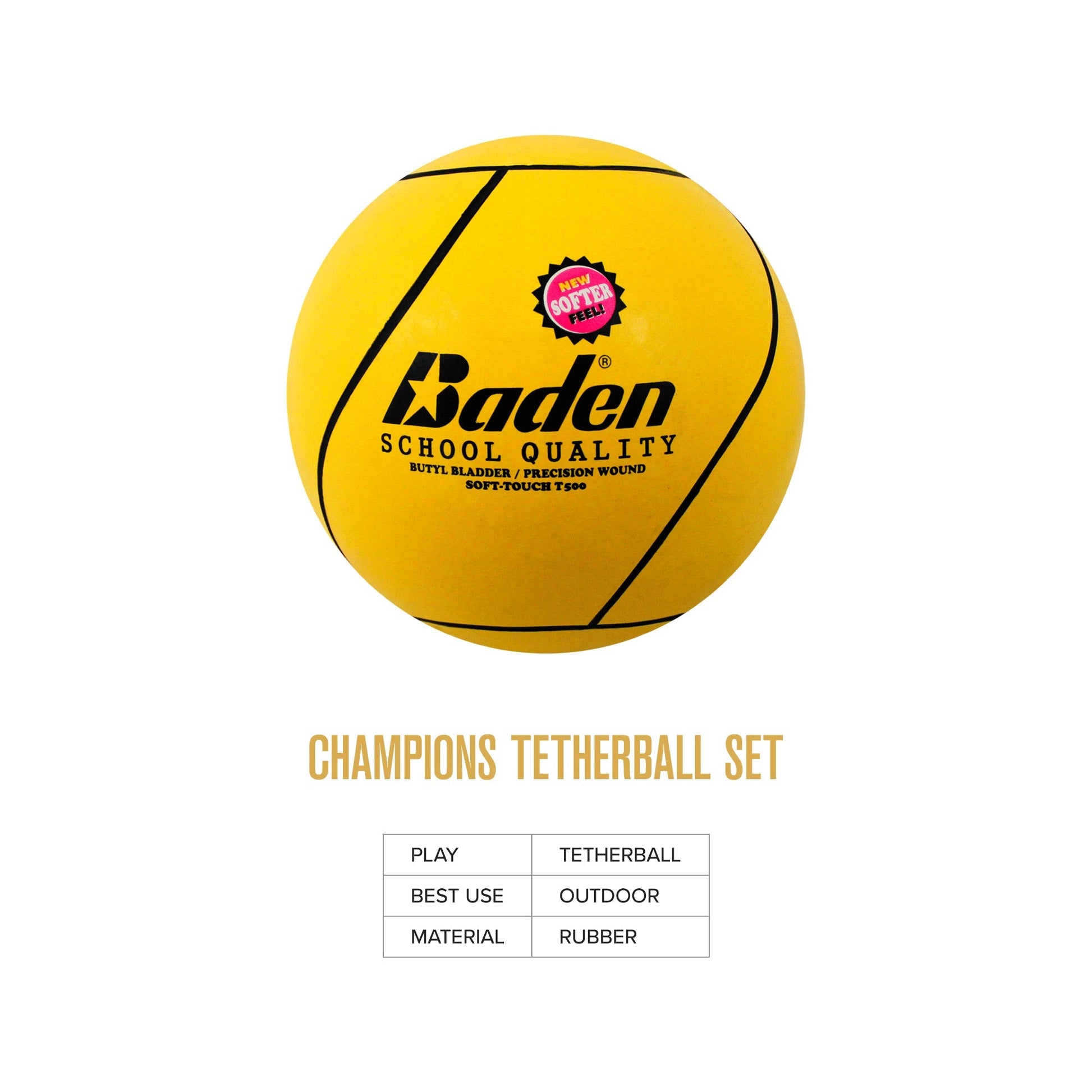 Champions Tetherball Set - Maximum Velocity Sports