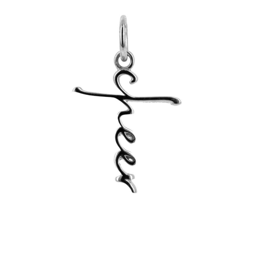 Cheer Cross Bracelet Charm - Maximum Velocity Sports