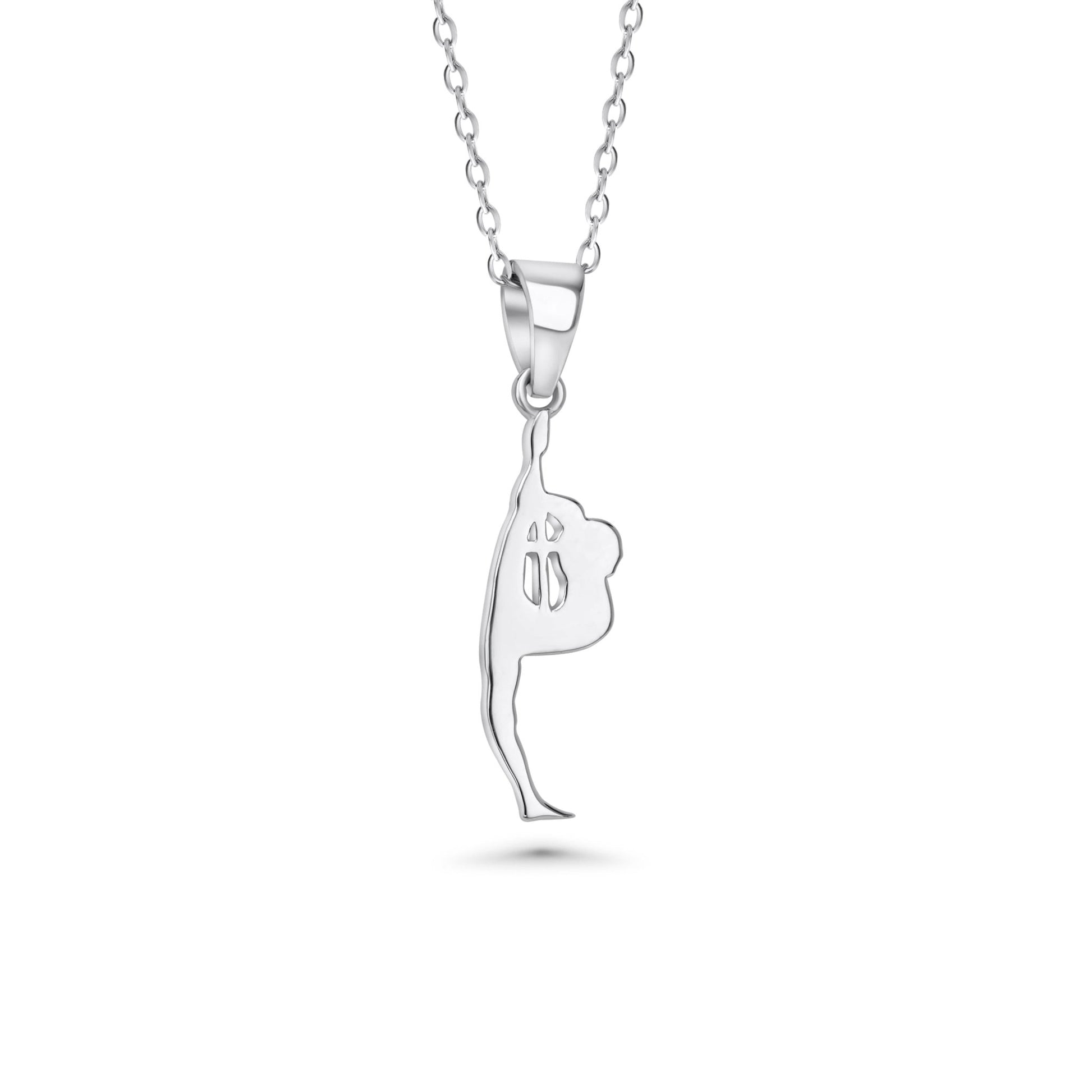 Cheerleader Scorpion Stunt Necklace With Cross - Maximum Velocity Sports