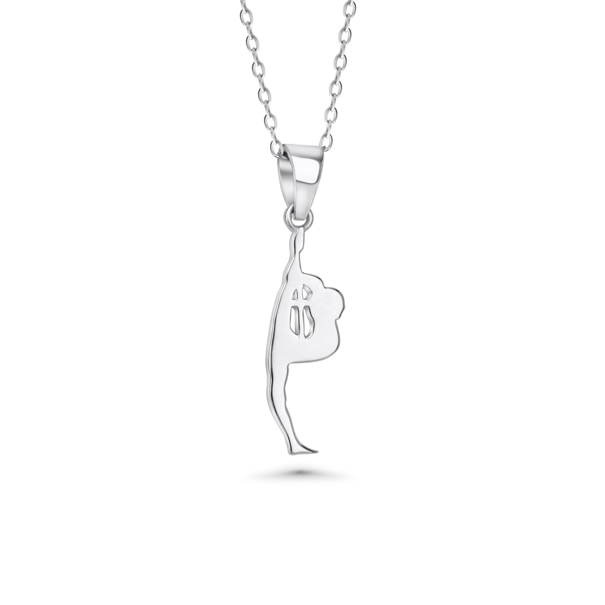 Cheerleader Scorpion Stunt Necklace With Cross - Maximum Velocity Sports