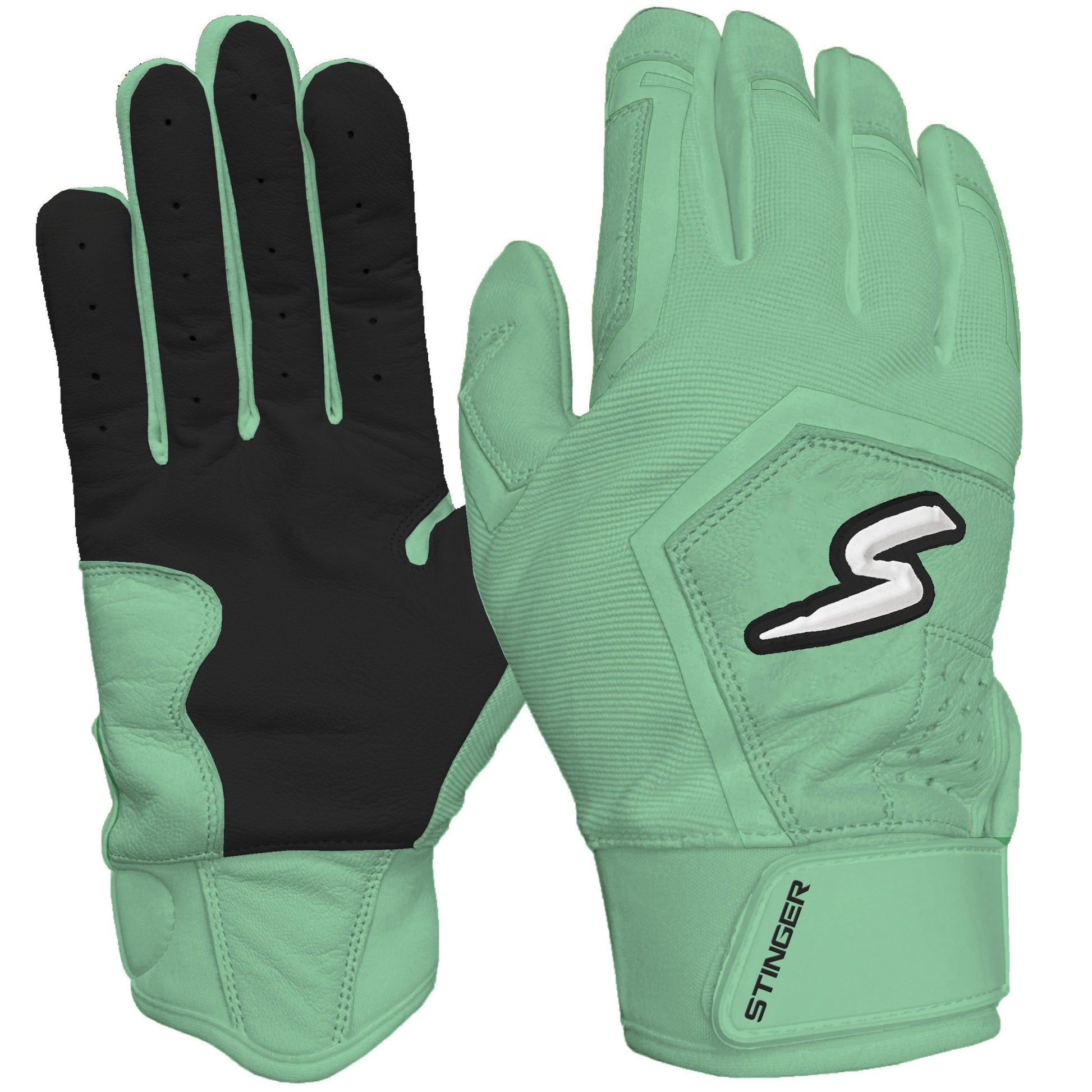 Color Crush Batting Gloves - Mint - Maximum Velocity Sports