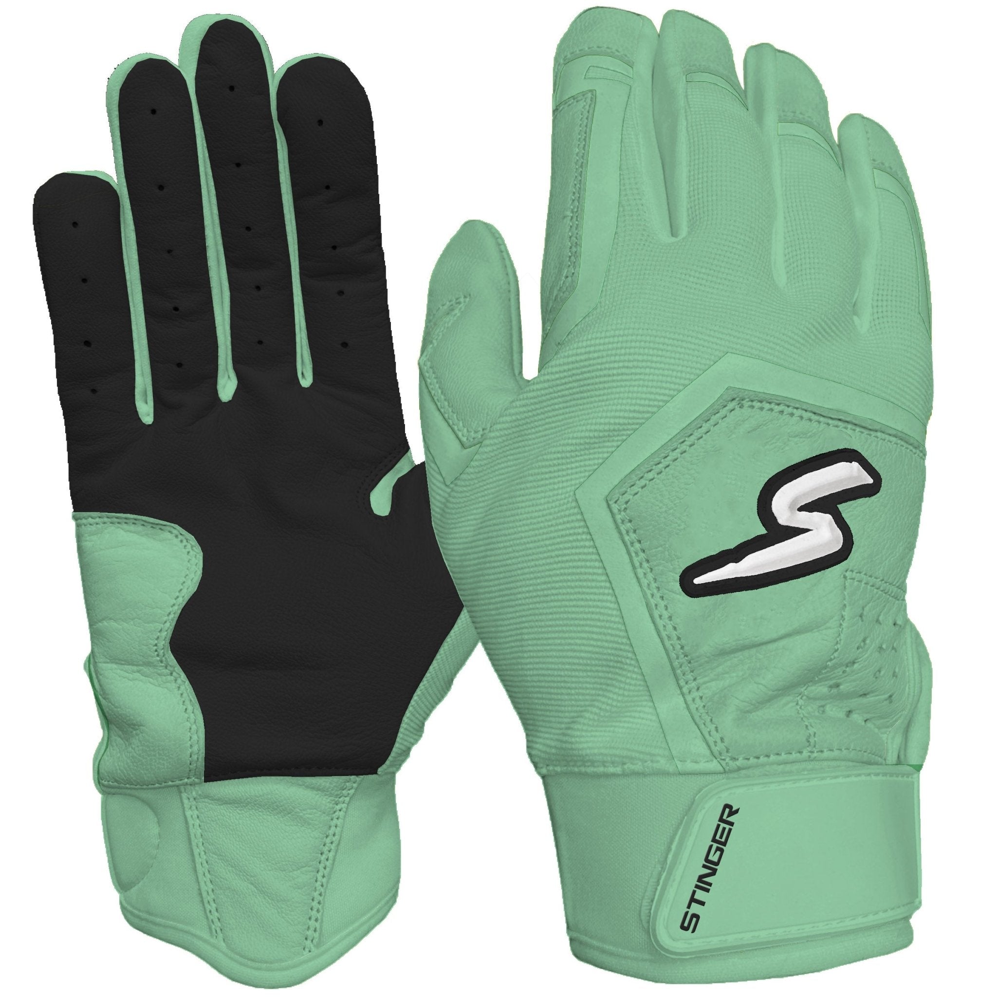 Color Crush Batting Gloves - Mint - Maximum Velocity Sports