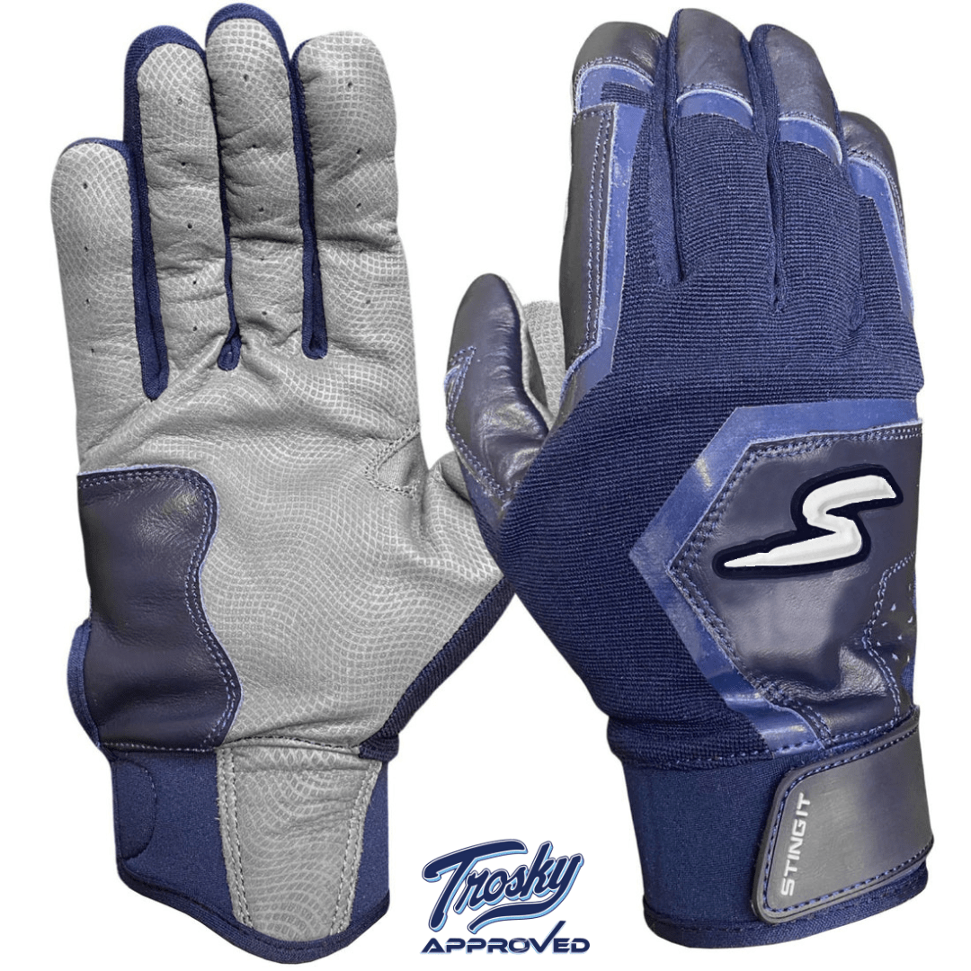 Color Crush Batting Gloves - Navy - Maximum Velocity Sports