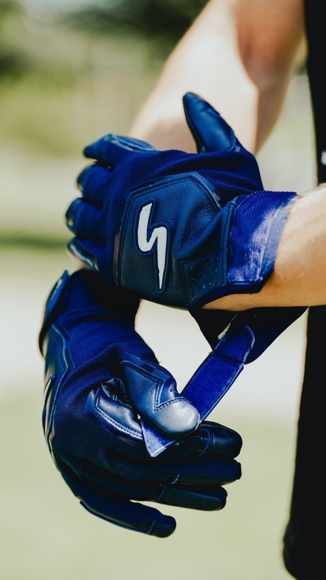 Color Crush Batting Gloves - Navy - Maximum Velocity Sports