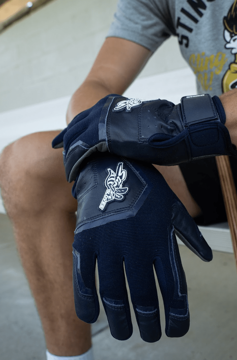 Color Crush Batting Gloves - Navy - Maximum Velocity Sports