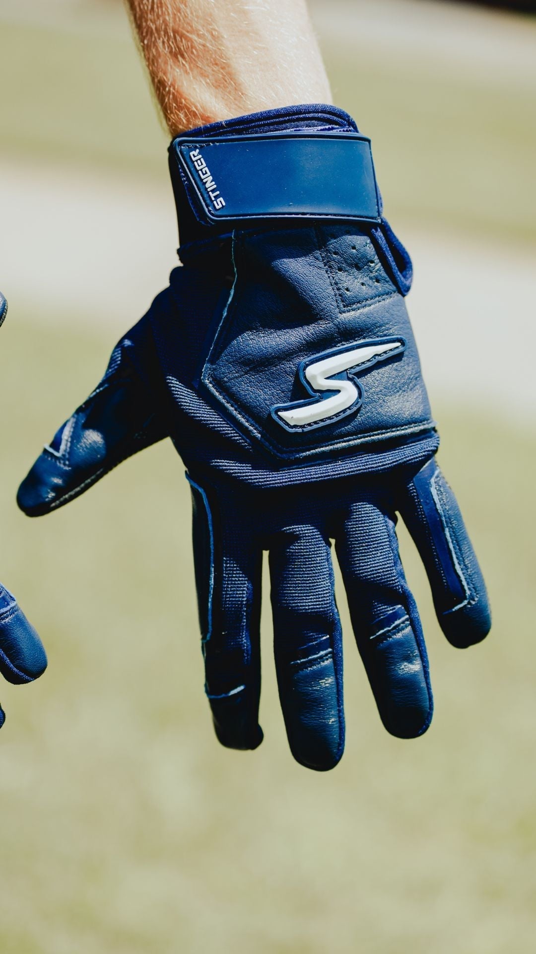 Color Crush Batting Gloves - Navy - Maximum Velocity Sports