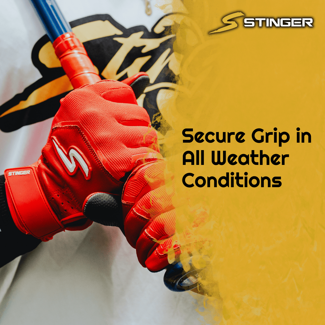 Color Crush Batting Gloves - Red - Maximum Velocity Sports