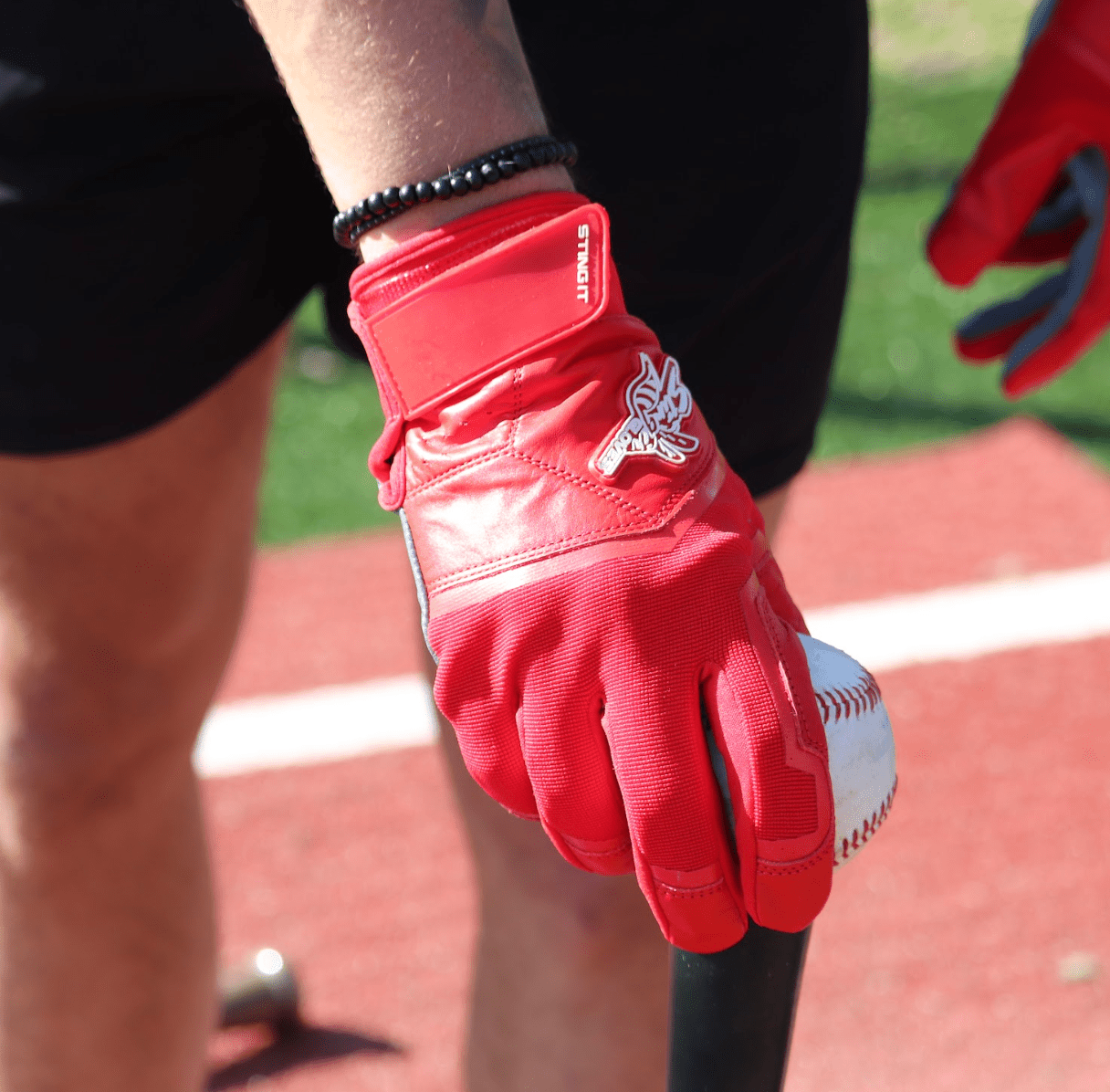 Color Crush Batting Gloves - Red - Maximum Velocity Sports