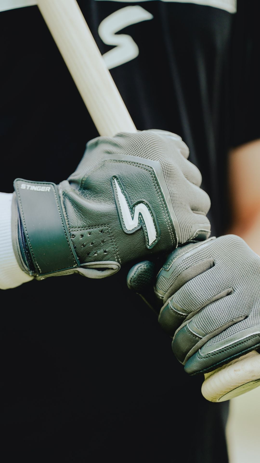 Color Crush Batting Gloves - Smoke Gray - Maximum Velocity Sports