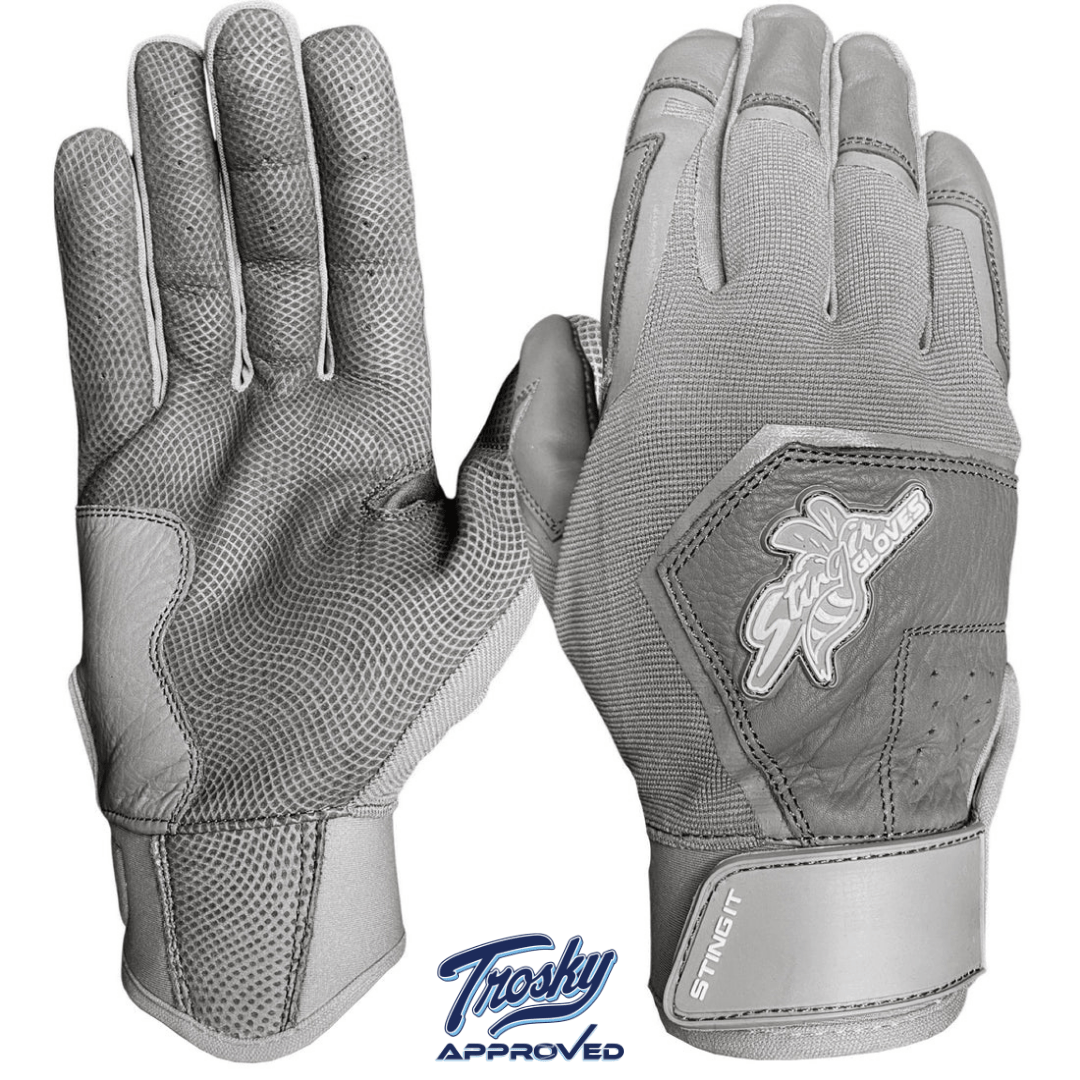 Color Crush Batting Gloves - Smoke Gray - Maximum Velocity Sports