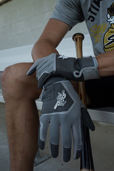 Color Crush Batting Gloves - Smoke Gray - Maximum Velocity Sports